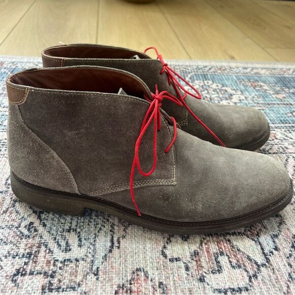 Johnston & Murphy Suede Chukka Lace Up Ankle Boots 25-1567 Mens Size 11 main image 5